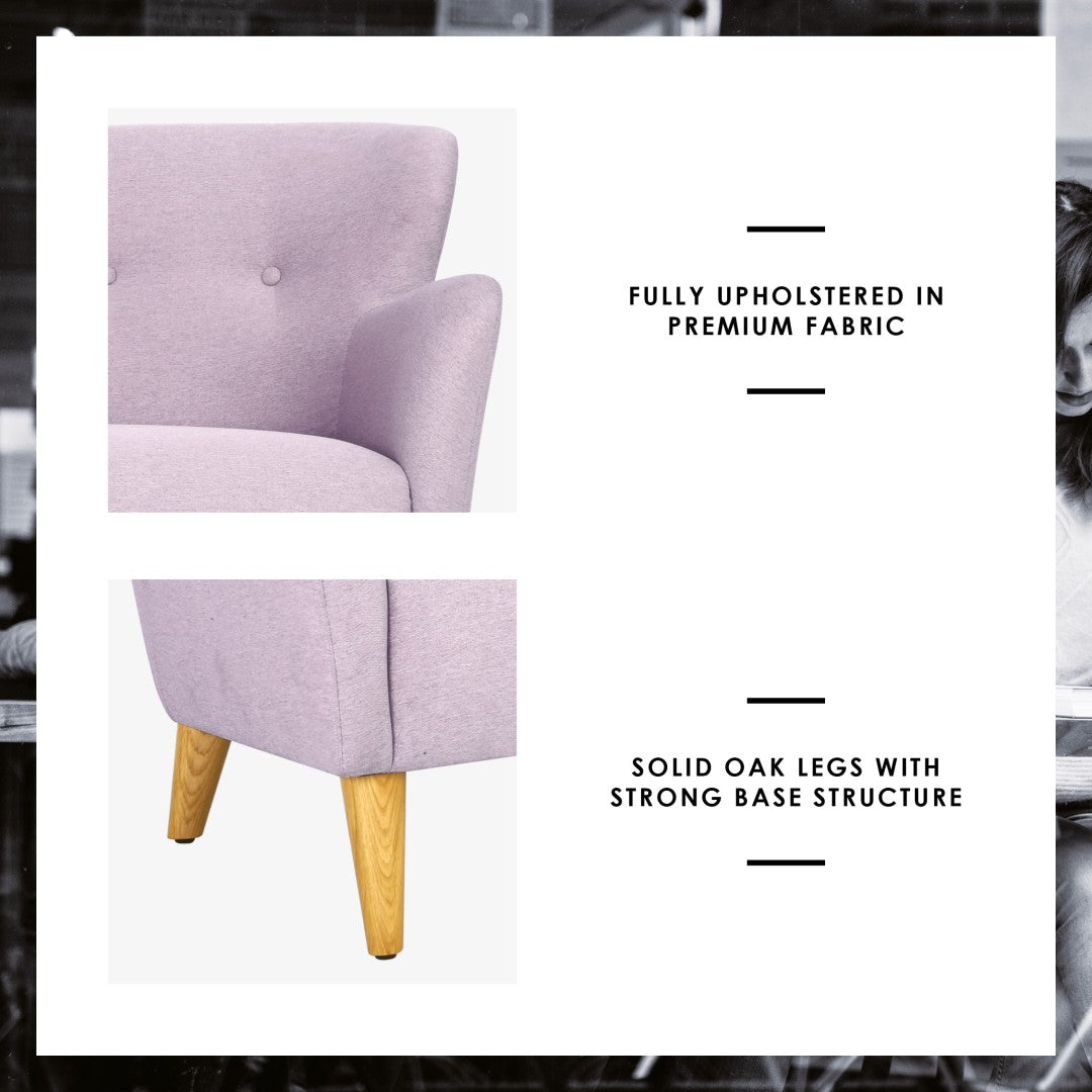 馬來西亞原裝進口實木傢俬 - NC系列 - CRUISER兩座位梳化