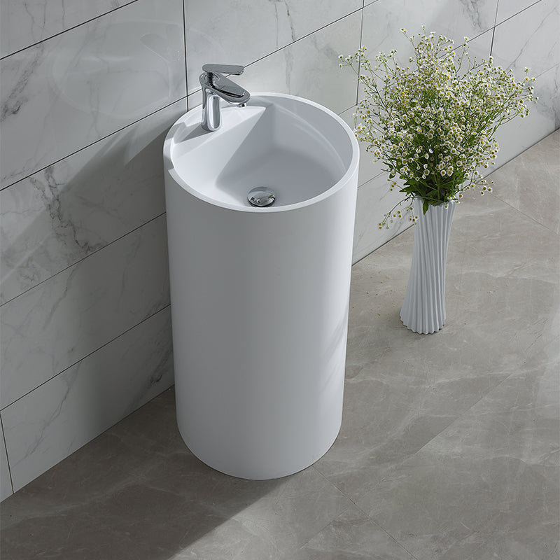 One Gallery  一體式圓形柱盆