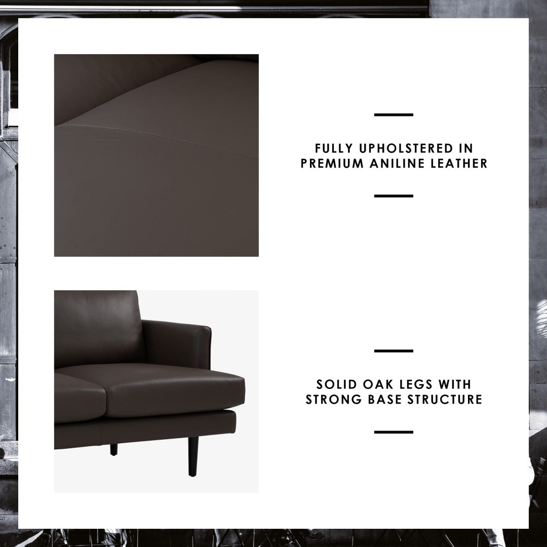 馬來西亞原裝進口實木傢俬 - NC系列 - DEXTER三座位梳化