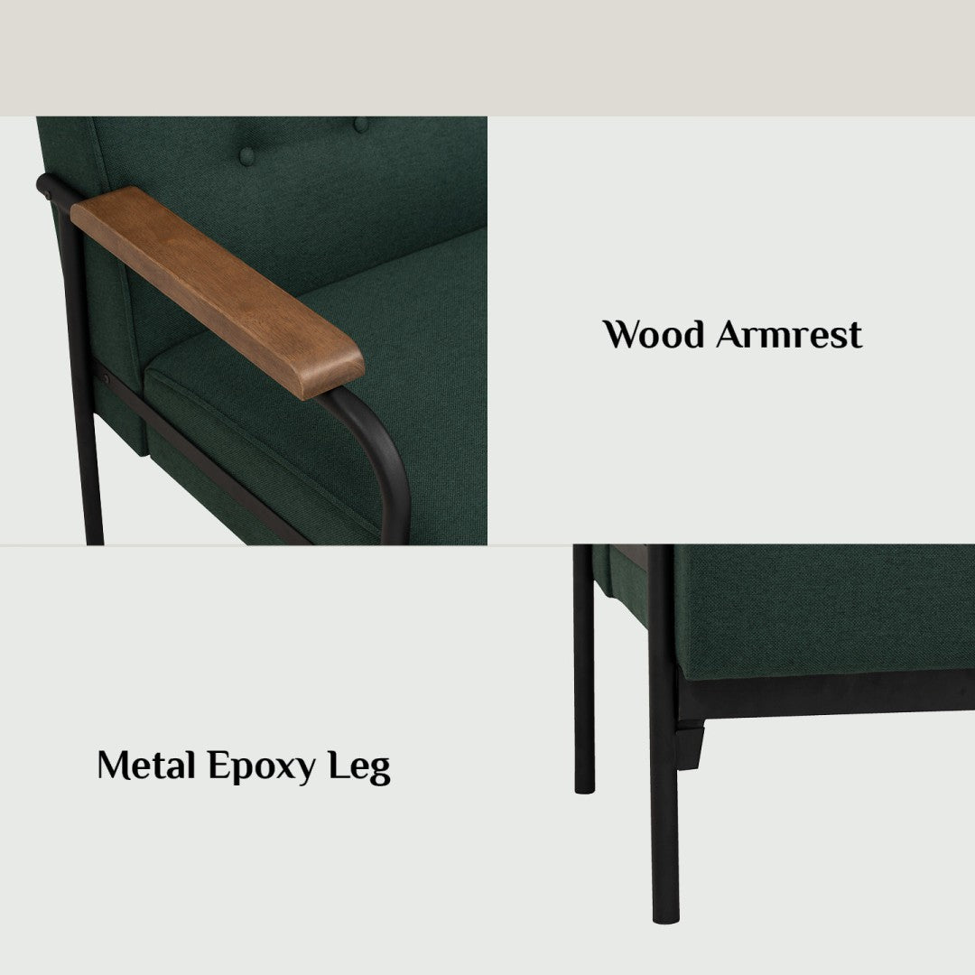 馬來西亞原裝進口實木傢俬 - NZ系列 - DZIRE 三座位梳化