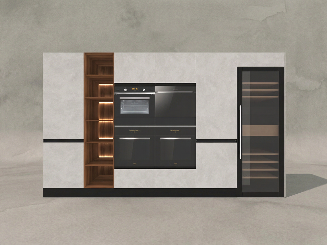 嵌入式多功能櫥櫃組合