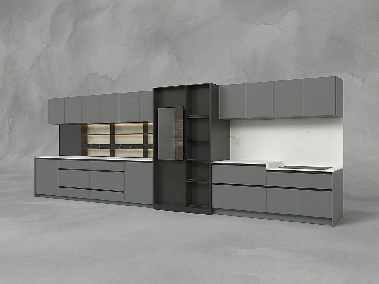 電動升降I型櫥櫃