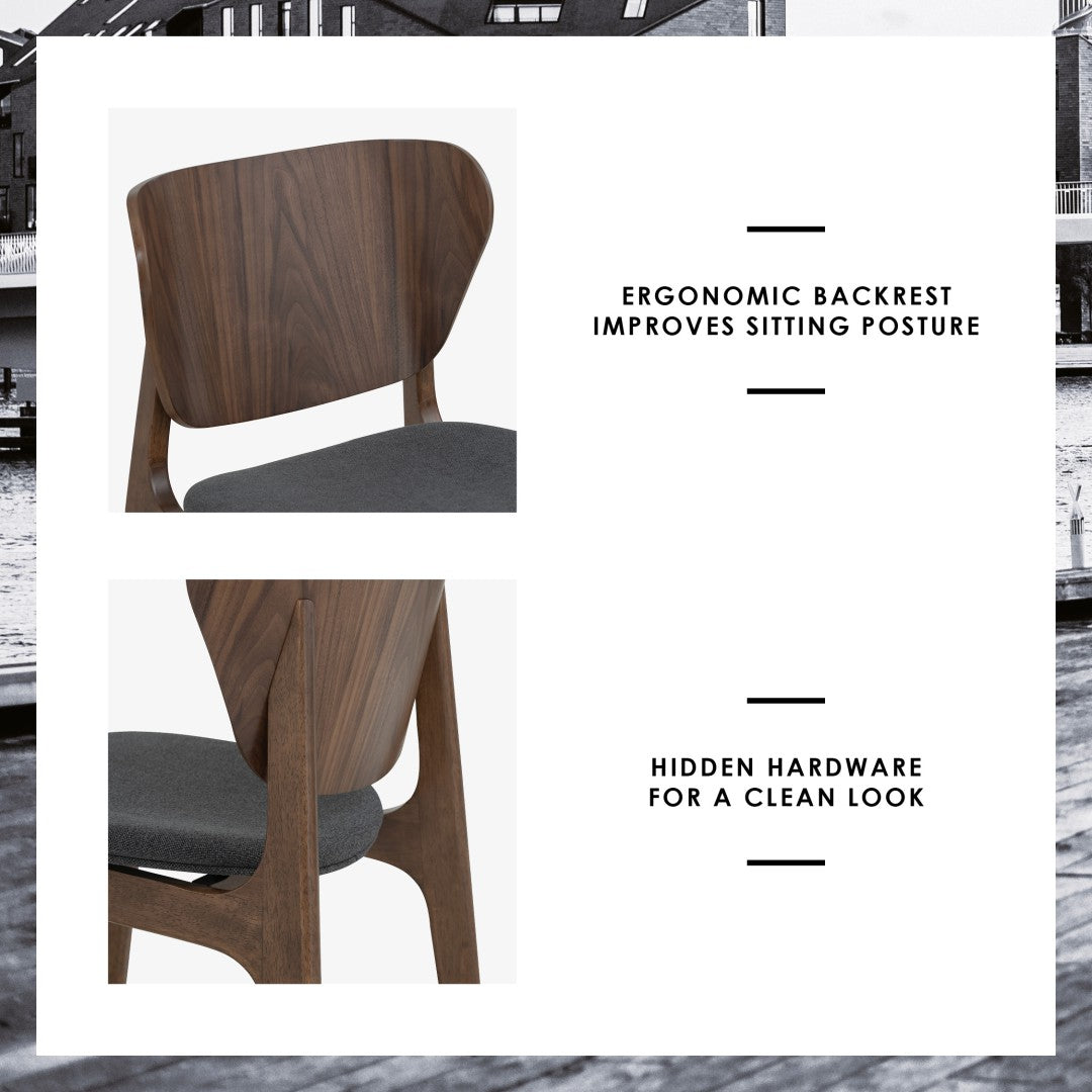 馬來西亞原裝進口實木傢俬 - NC系列 - FABIOLA 餐椅