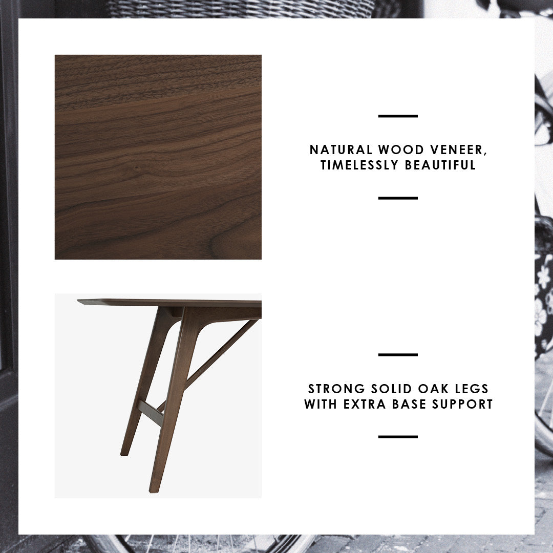 馬來西亞原裝進口實木傢俬 - NC系列 - FIDEL 餐桌