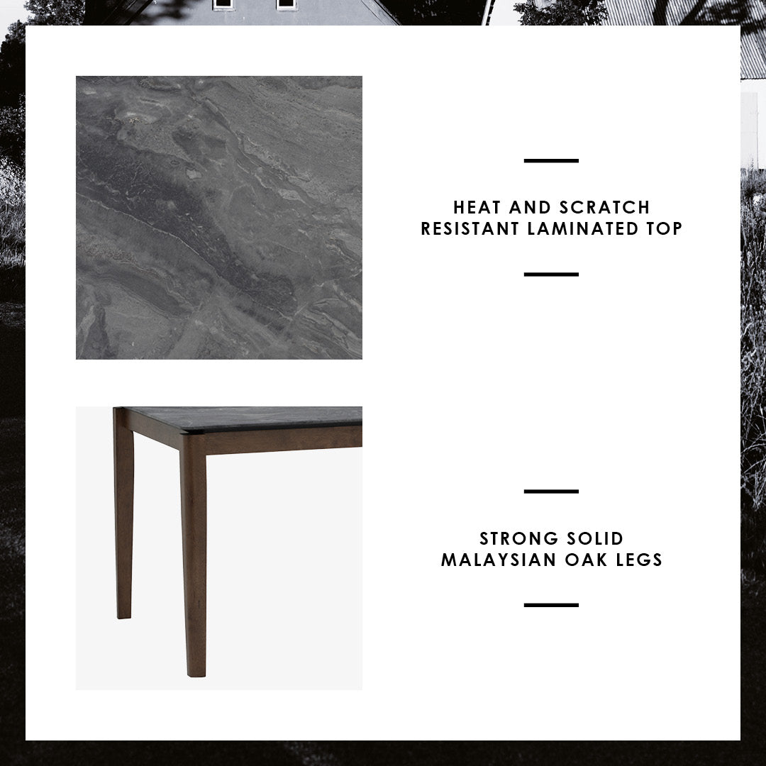 馬來西亞原裝進口實木傢俬 - NC系列 - FOTRESS餐桌