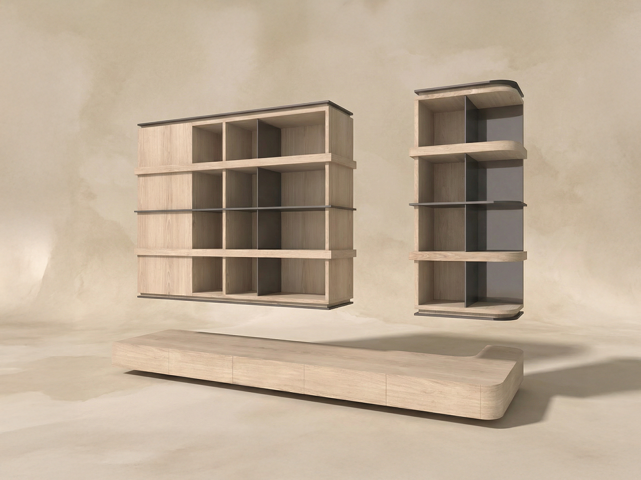 牆身玄關儲物櫃連鞋櫃