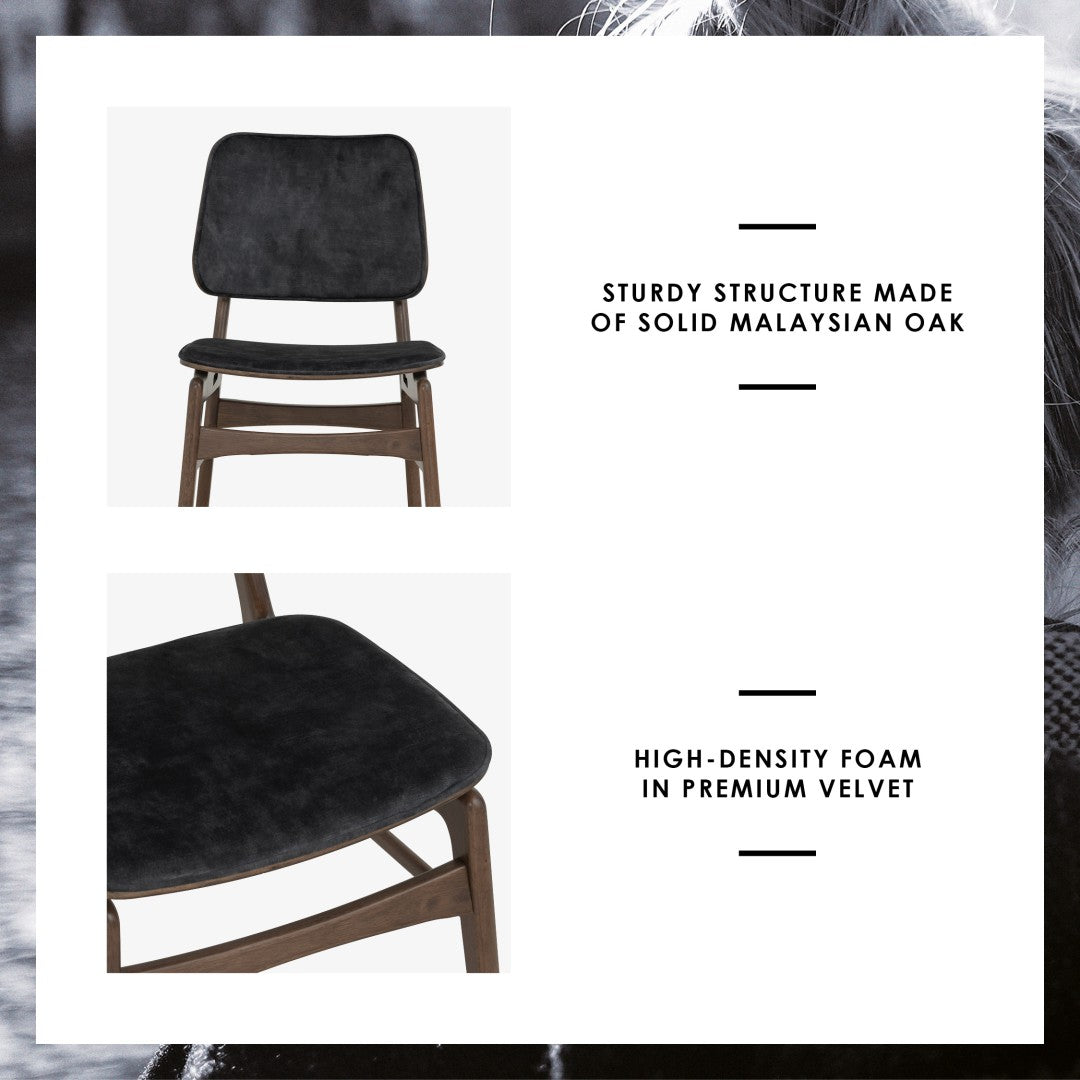 馬來西亞原裝進口實木傢俬 - NC系列 - HEATH餐椅