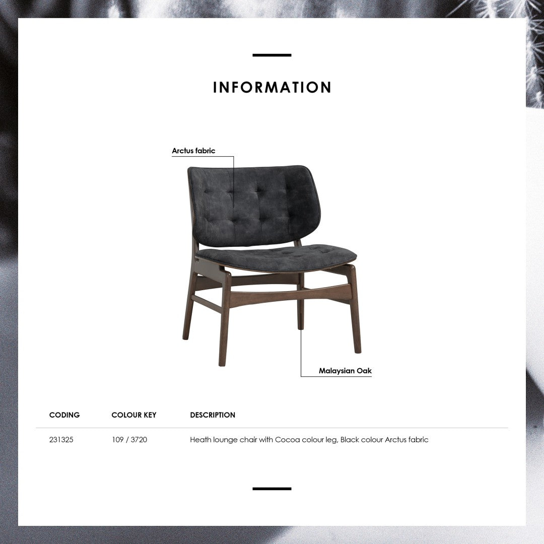 馬來西亞原裝進口實木傢俬 - NC系列 - HEATH休閒椅