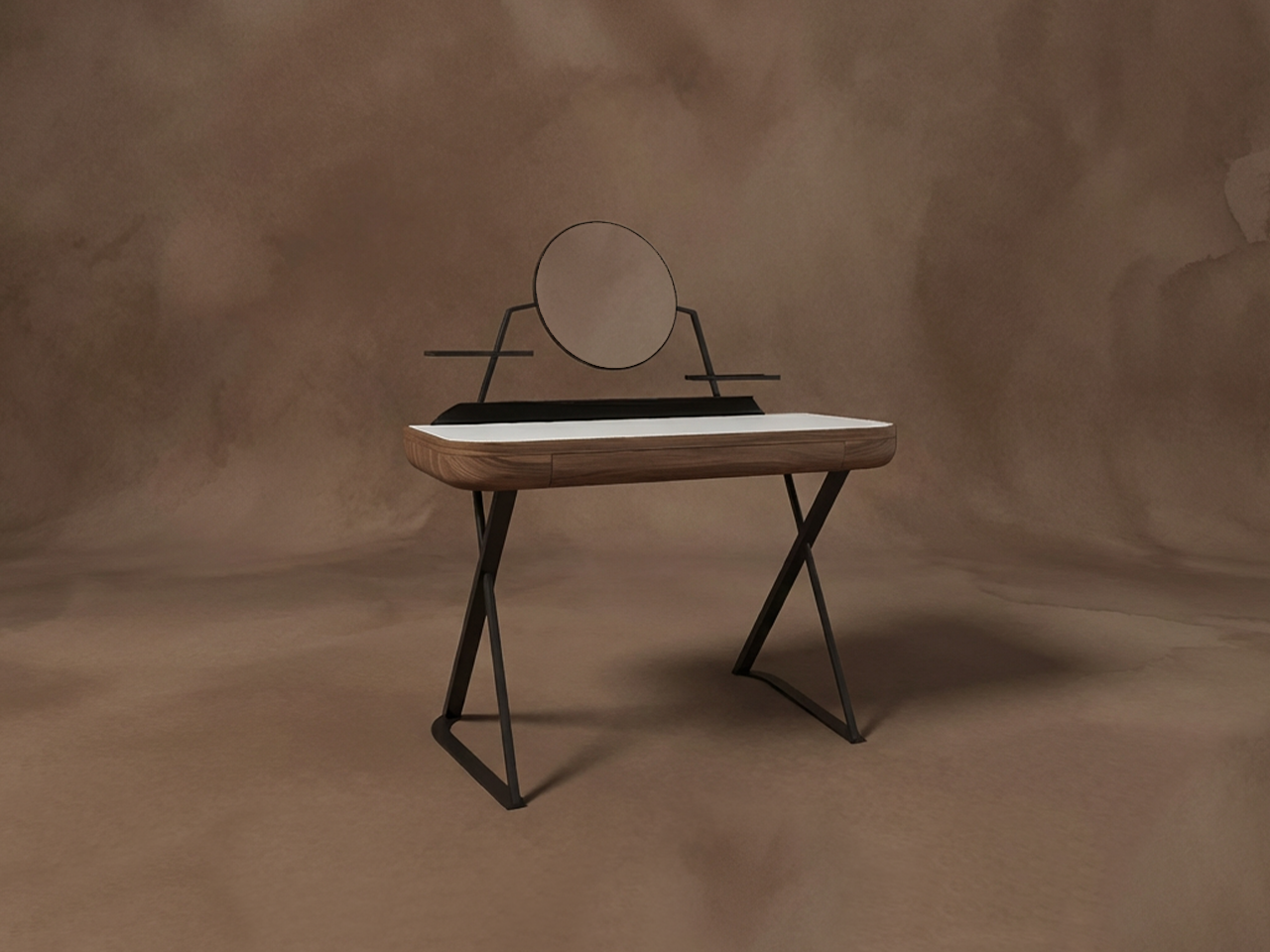 華鏡復古梳妝枱