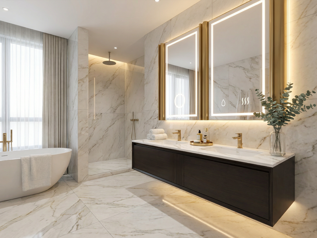 智能觸控鏡櫃組合