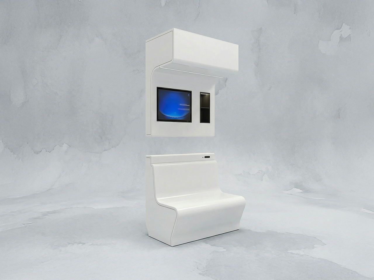 LuxeCorner智能發熱仿石凳