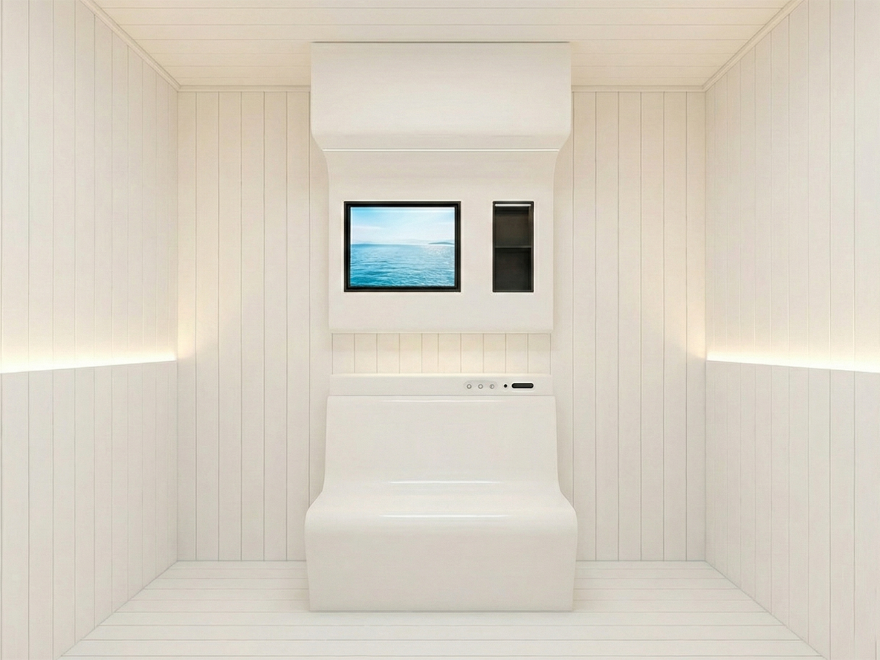 LuxeCorner智能發熱仿石凳