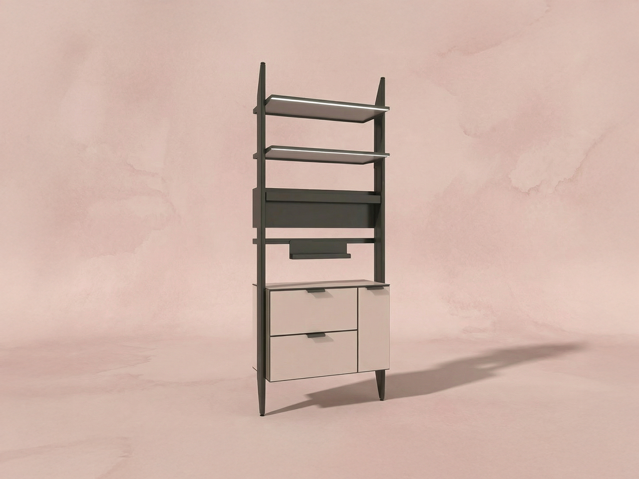 LuxeCorner多用途浴室發熱層架