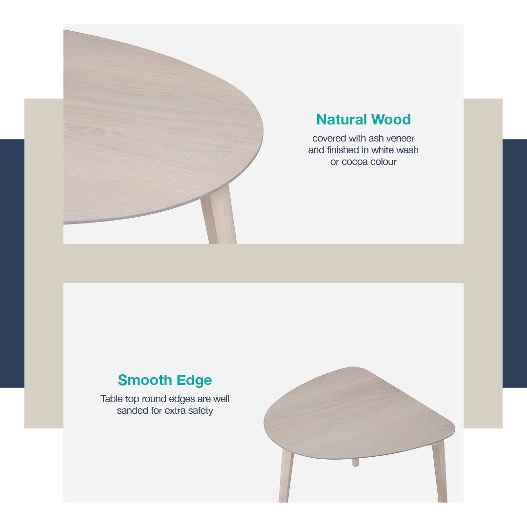 馬來西亞原裝進口實木傢俬 - LU系列 - KHASA餐桌