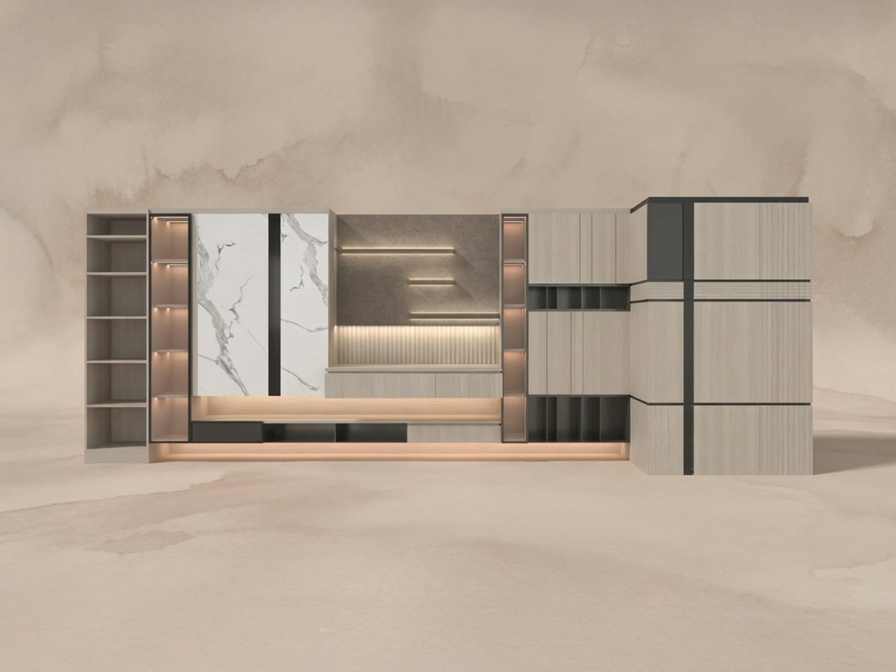 客廳多功能組合櫃