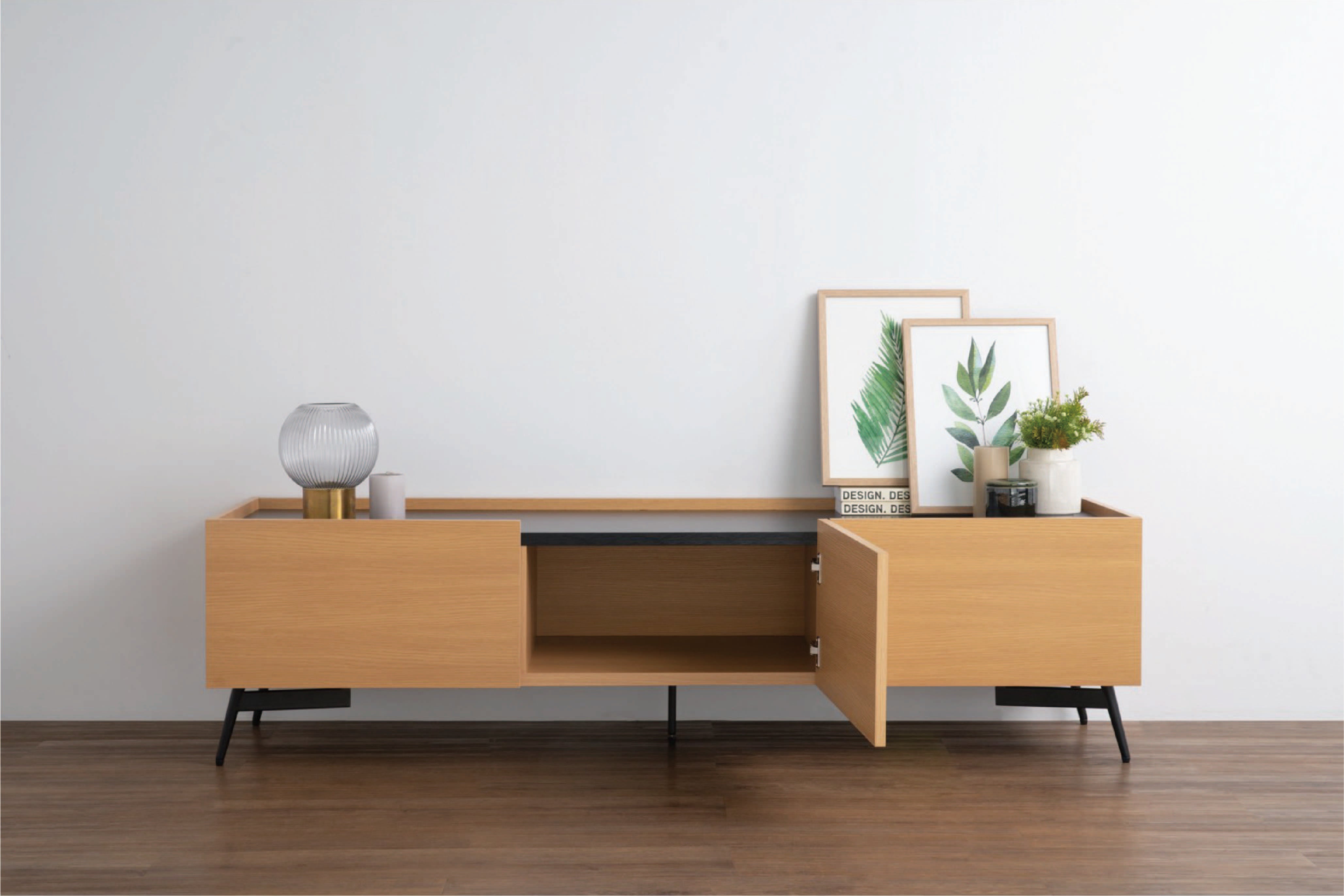 馬來西亞原裝進口實木傢俬 - NZ系列 - LEFTY 1.78米電視櫃