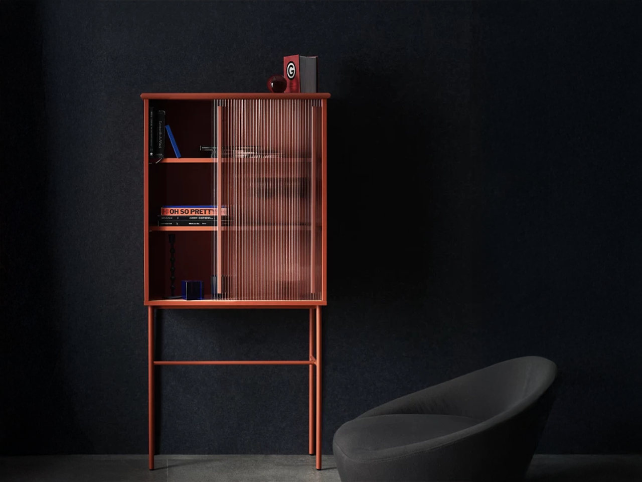 經典櫸木陳列櫃