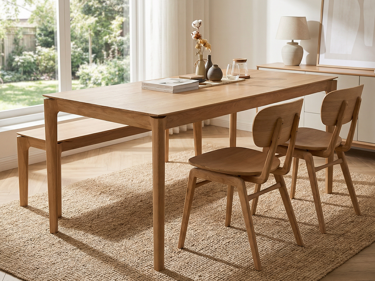 Bok系列橡木餐桌