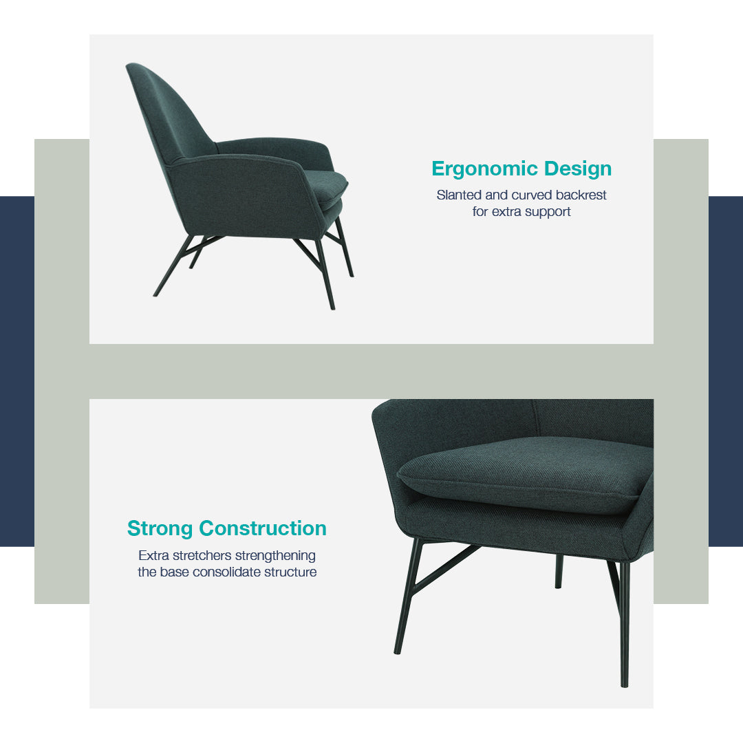 馬來西亞原裝進口實木傢俬 - LU系列 - LAVINDA單座位梳化