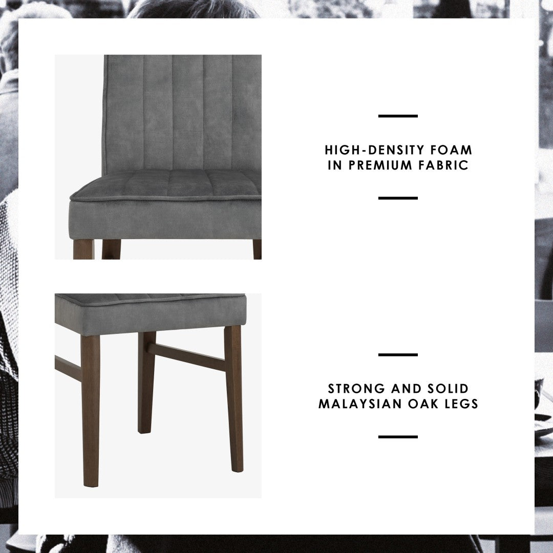 馬來西亞原裝進口實木傢俬 - NC系列 - LESLEY餐椅