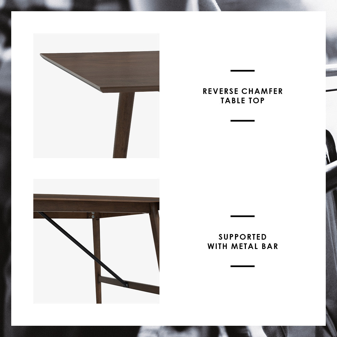 馬來西亞原裝進口實木傢俬 - NC系列 - LEVEA餐桌