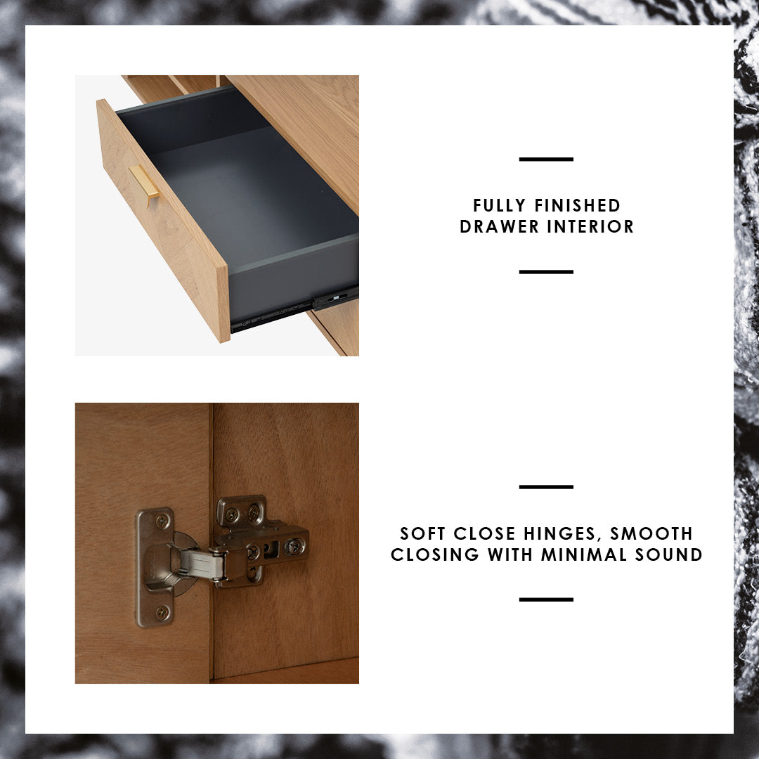 馬來西亞原裝進口實木傢俬 - NC系列 - LOFTUS 1.8米電視櫃