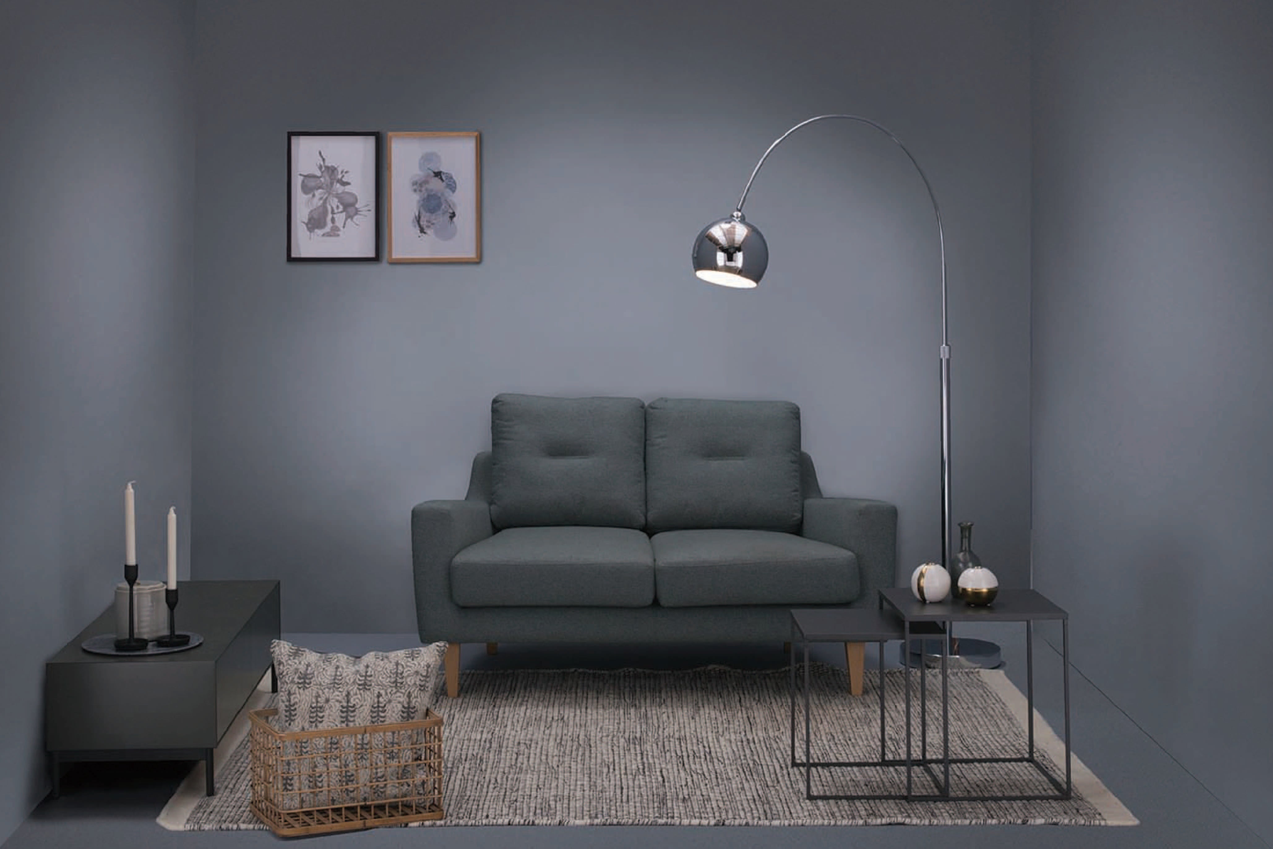 馬來西亞原裝進口實木傢俬 - LU系列 - MALIBU雙座位梳化