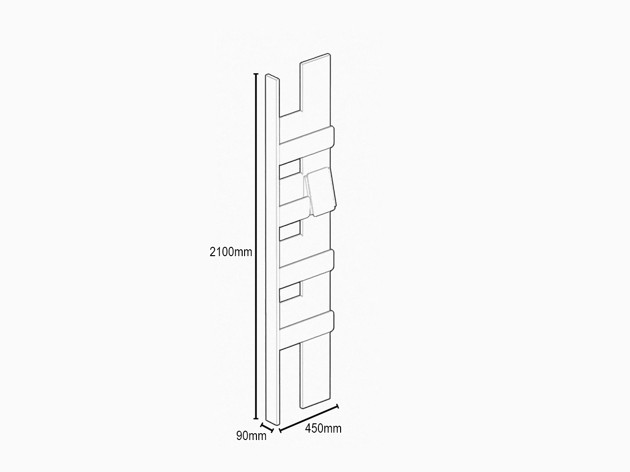 開放格工作展示架