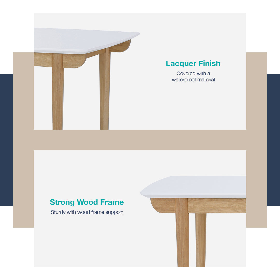 馬來西亞原裝進口實木傢俬 - LU系列 - NAKULA餐桌