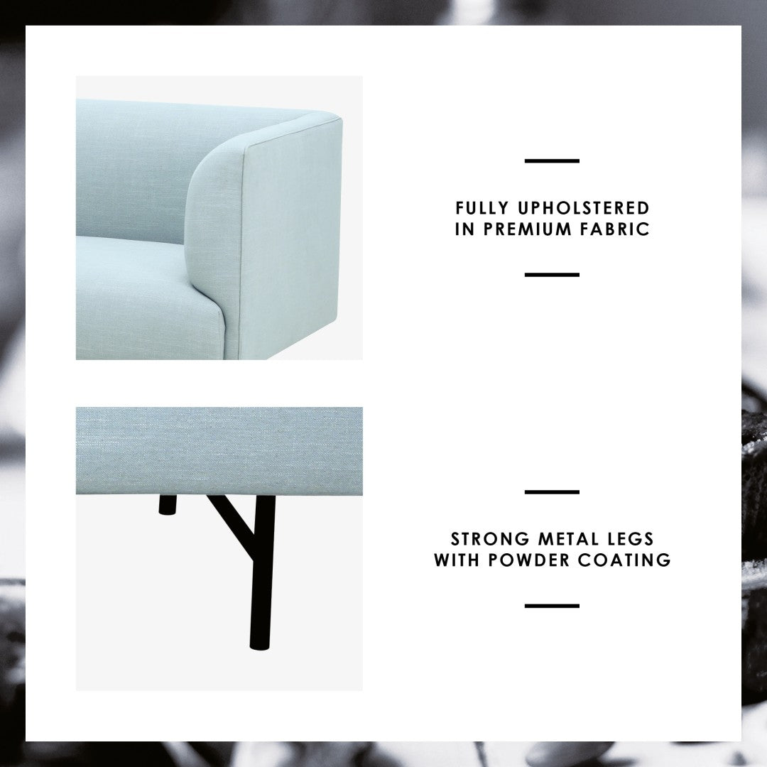 馬來西亞原裝進口實木傢俬 - NC系列 - NAVARA三座位梳化