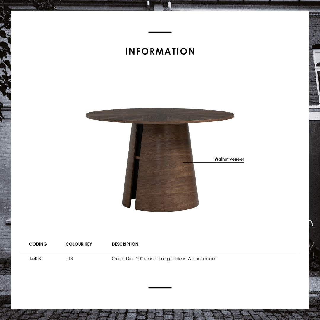 馬來西亞原裝進口實木傢俬 - NC系列 - OKARA餐桌
