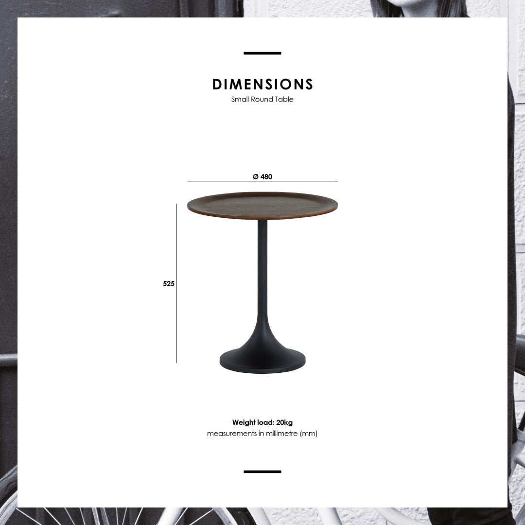 馬來西亞原裝進口實木傢俬 - NC系列 - PABLO圓形茶几