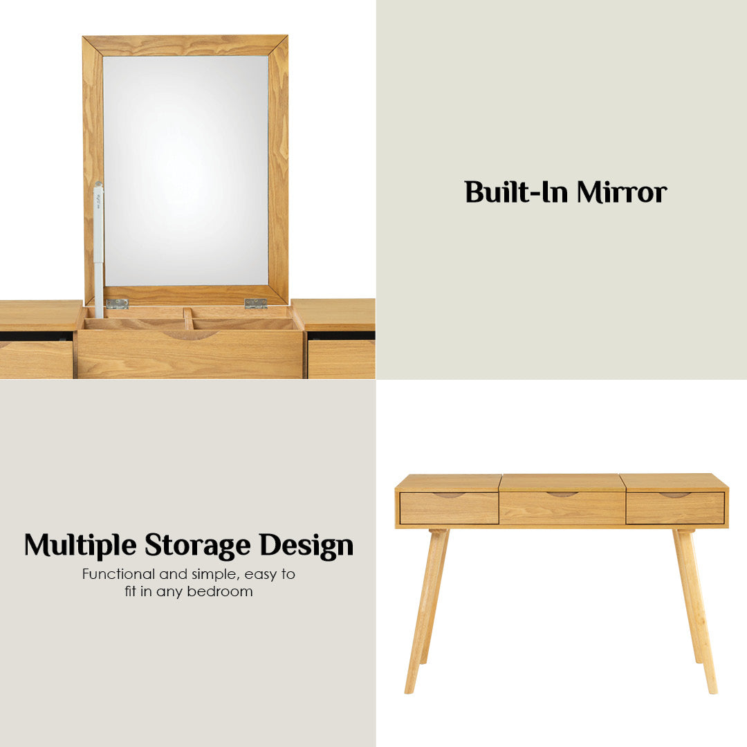 馬來西亞原裝進口實木傢俬 - NZ系列 - PALCO梳妝枱