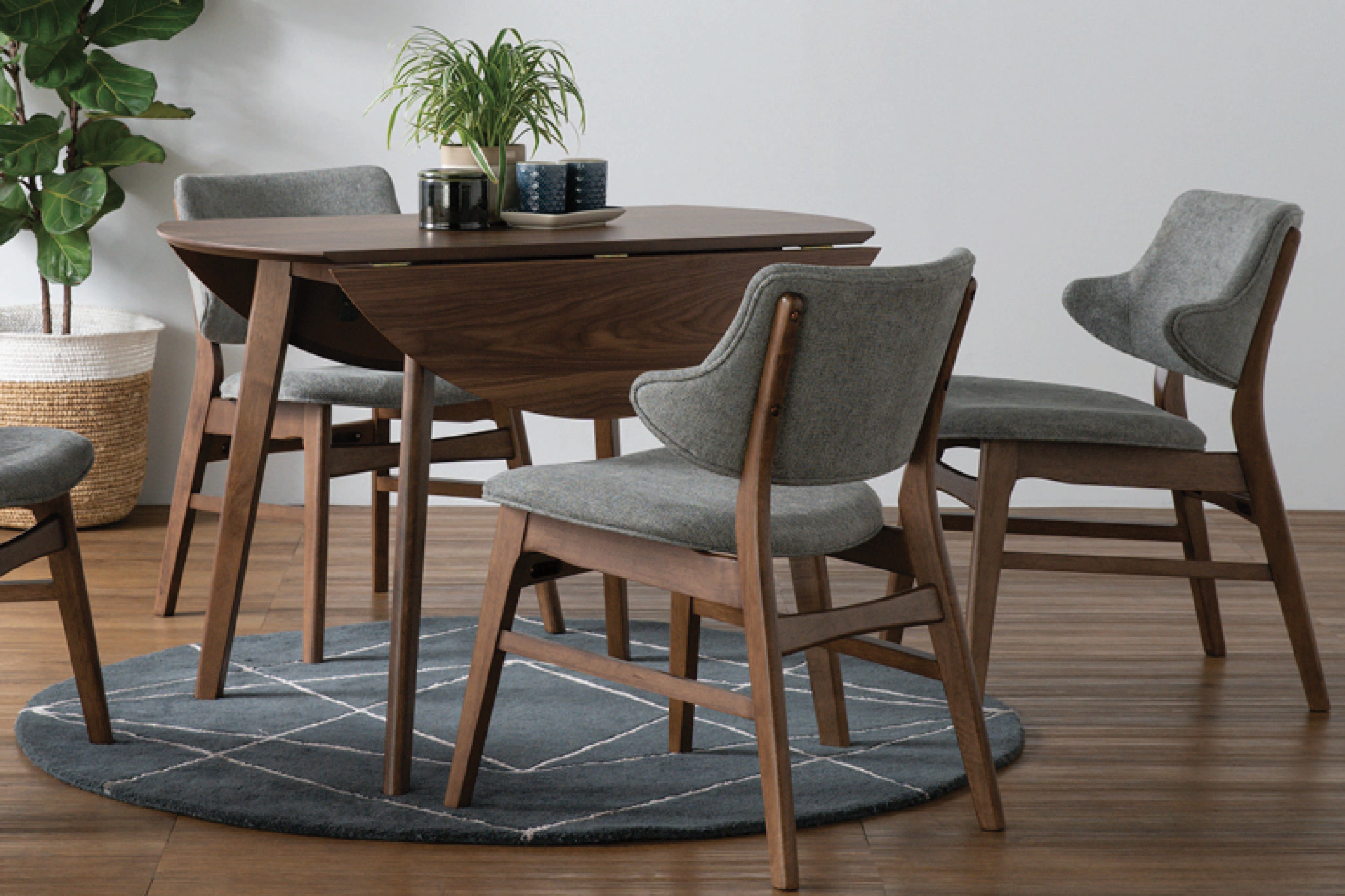 馬來西亞原裝進口實木傢俬 - LU系列 - PARVUS延伸餐桌