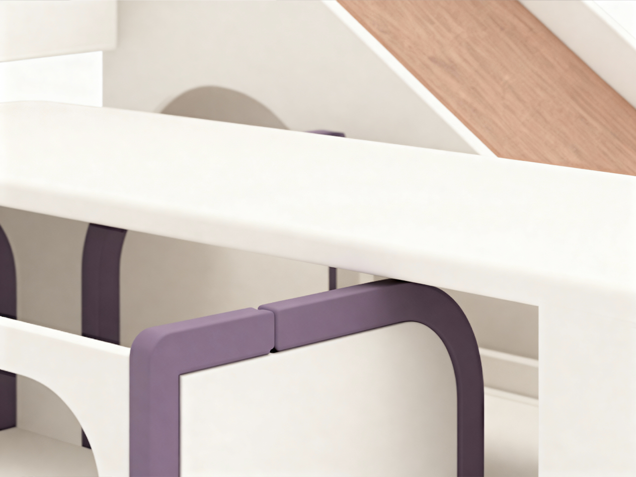 Vitakids兒童滑梯遊戲床桌組合