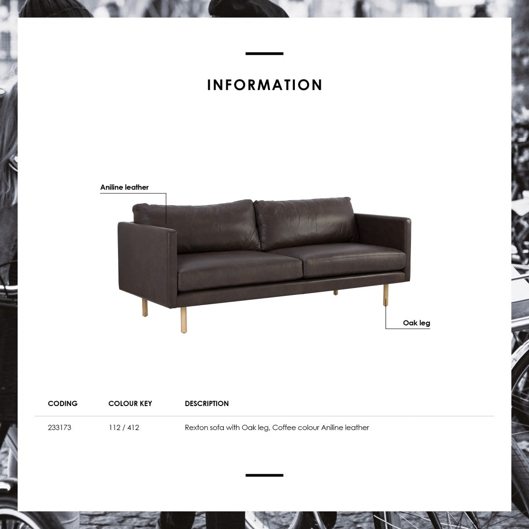 馬來西亞原裝進口實木傢俬 - NC系列 - REXTON 三座位梳化