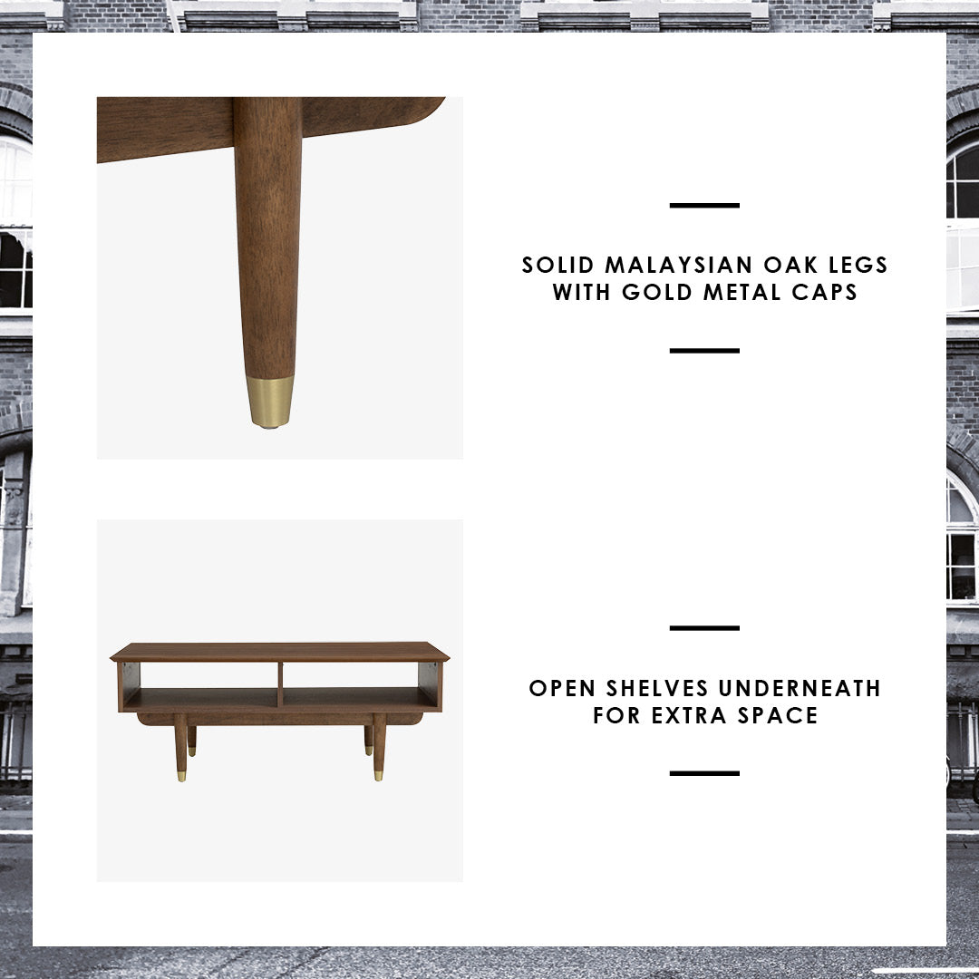 馬來西亞原裝進口實木傢俬 - NC系列 - ROYSTON茶几