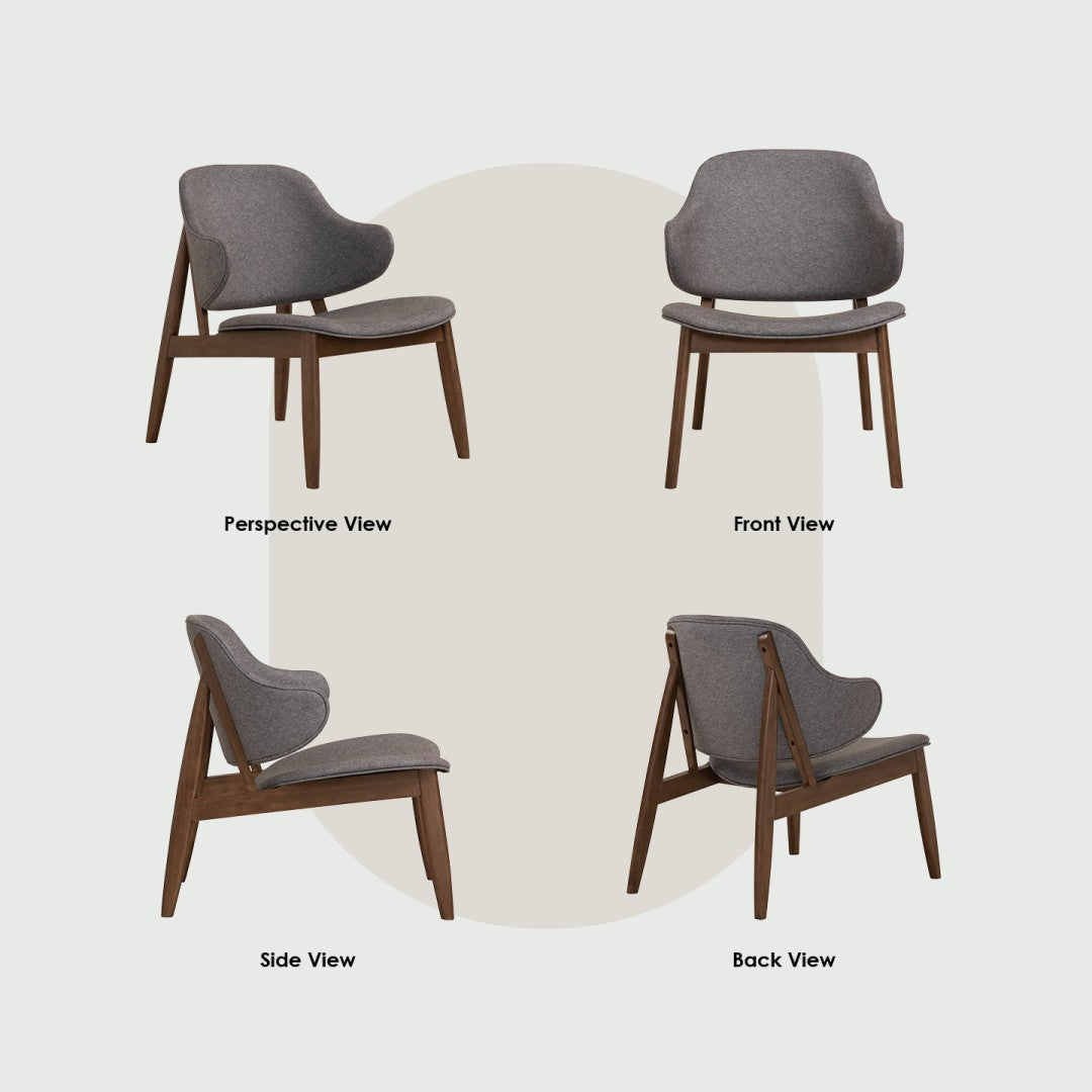 馬來西亞原裝進口實木傢俬 - NZ系列 - SELTOS休閒椅