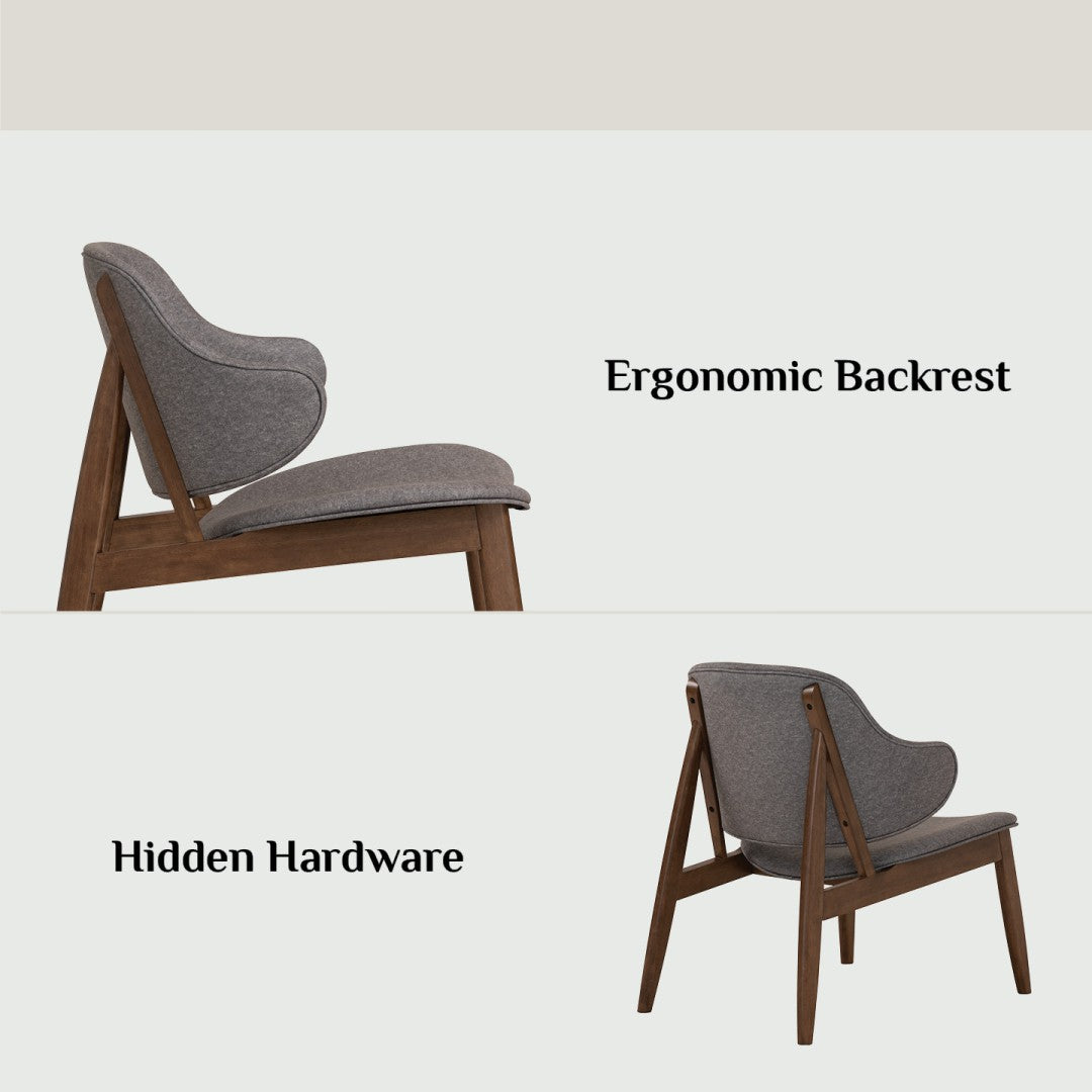 馬來西亞原裝進口實木傢俬 - NZ系列 - SELTOS休閒椅