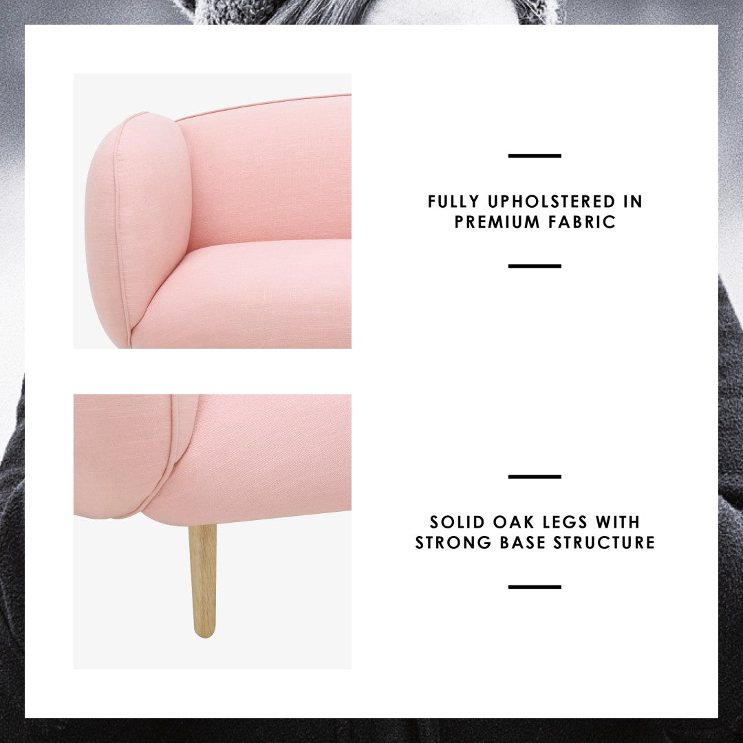 馬來西亞原裝進口實木傢俬 - NC系列 - SKODA兩座位梳化