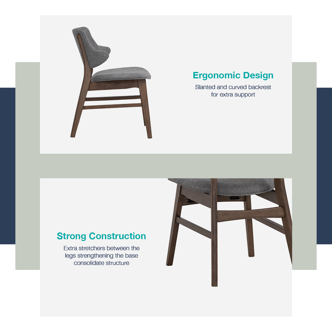 馬來西亞原裝進口實木傢俬 - LU系列 - TESSA餐椅