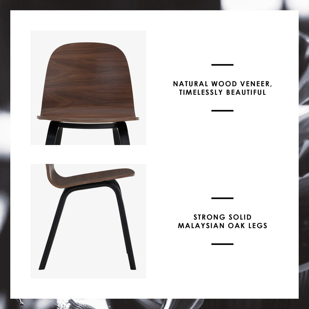 馬來西亞原裝進口實木傢俬 - NC系列 - TOBI餐椅