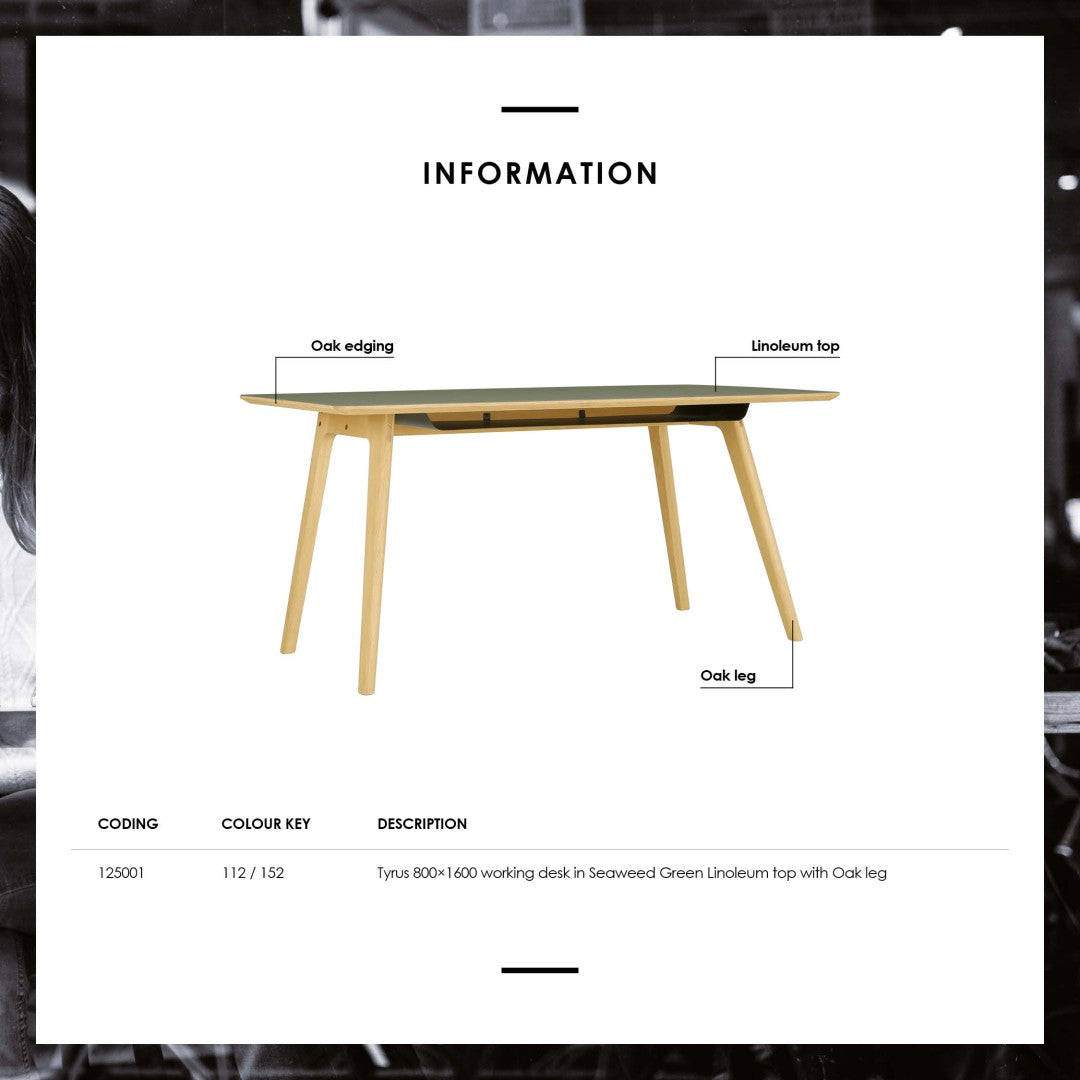 馬來西亞原裝進口實木傢俬 - NC系列 -TYRUS書桌