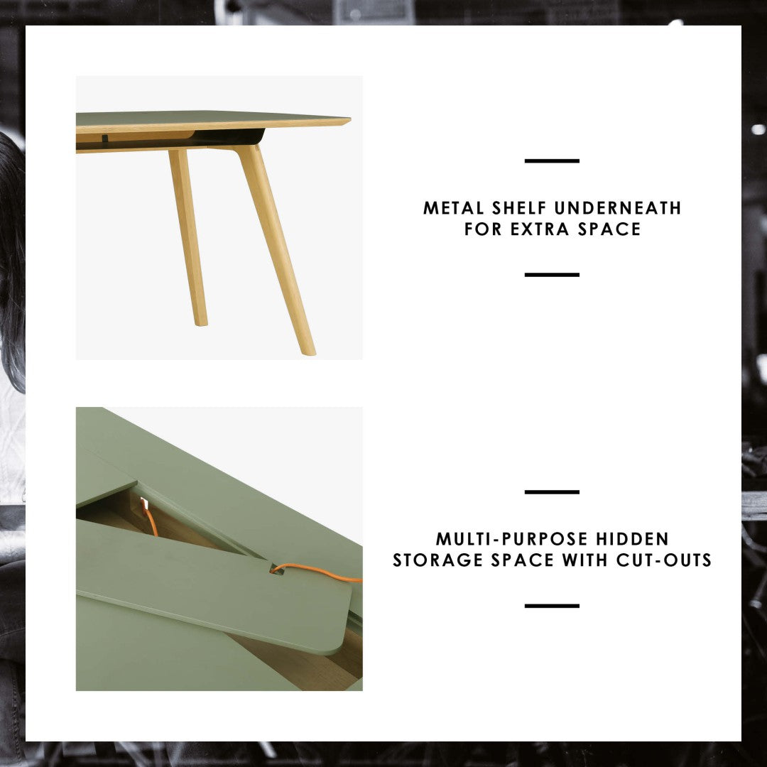 馬來西亞原裝進口實木傢俬 - NC系列 -TYRUS書桌