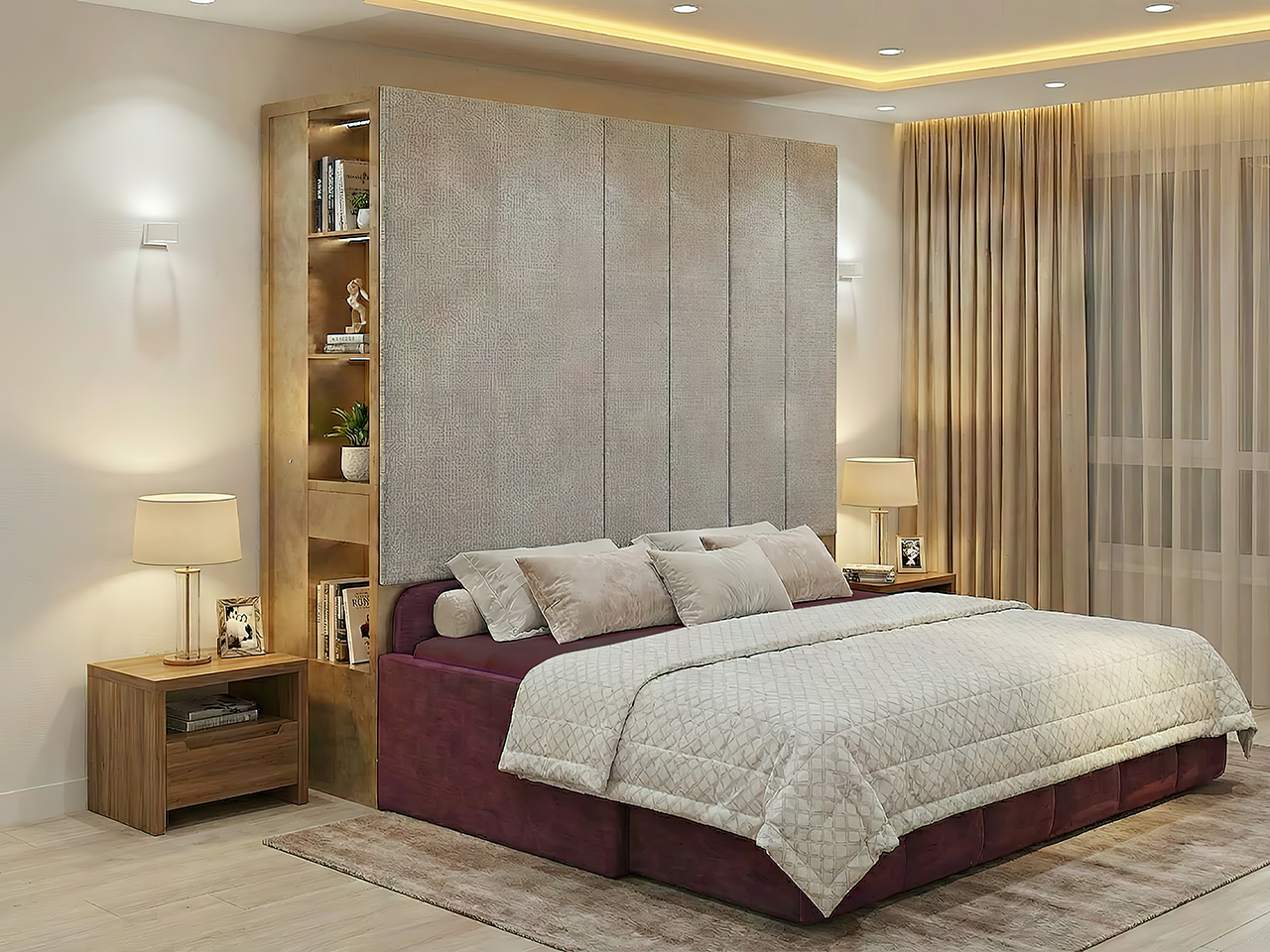 電動平移衣櫃梳化床