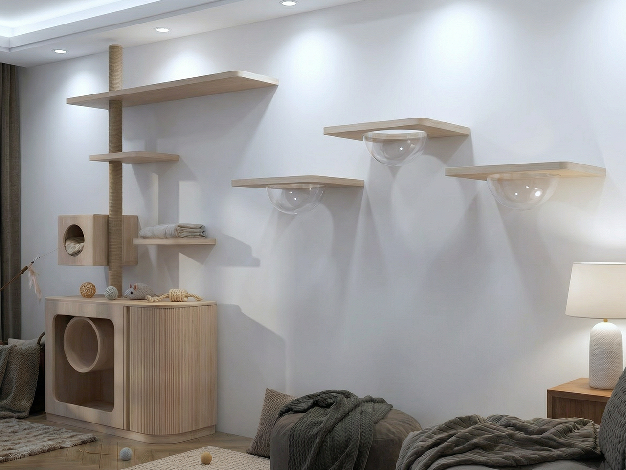 PawLux透明寵物跳台