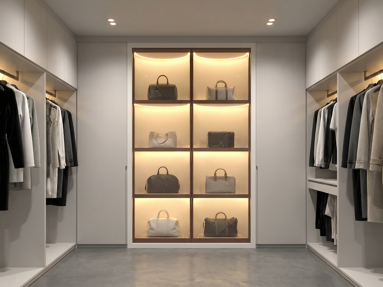 LuxeSpin手袋旋轉展示櫃