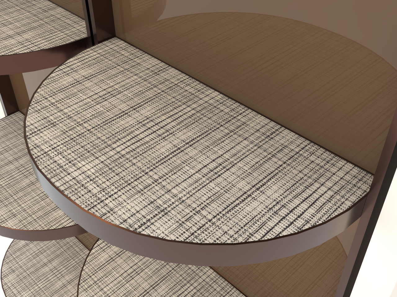 LuxeSpin手袋旋轉展示櫃