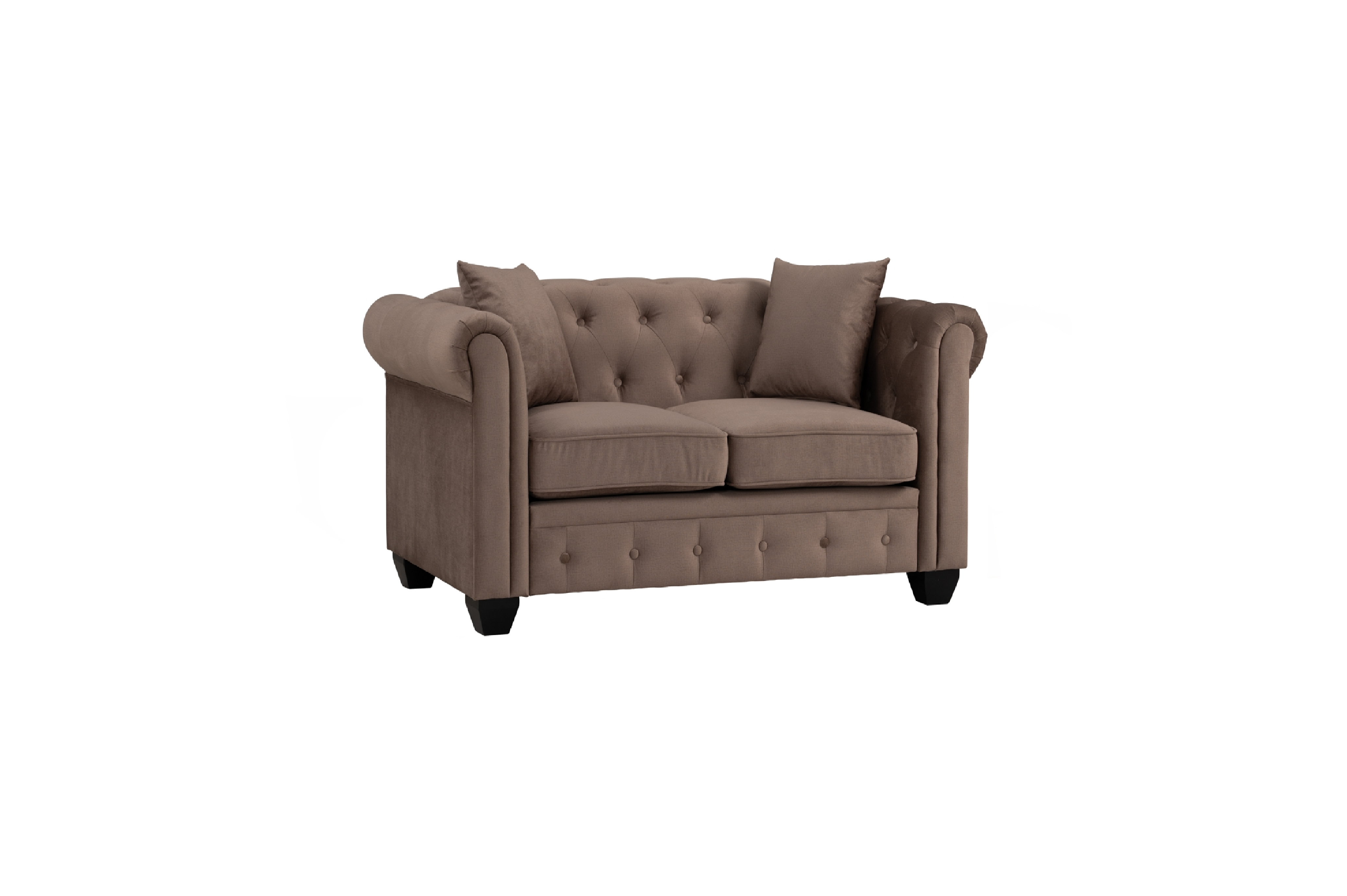 馬來西亞原裝進口實木傢俬 - NZ系列 - CUDA兩座位梳化