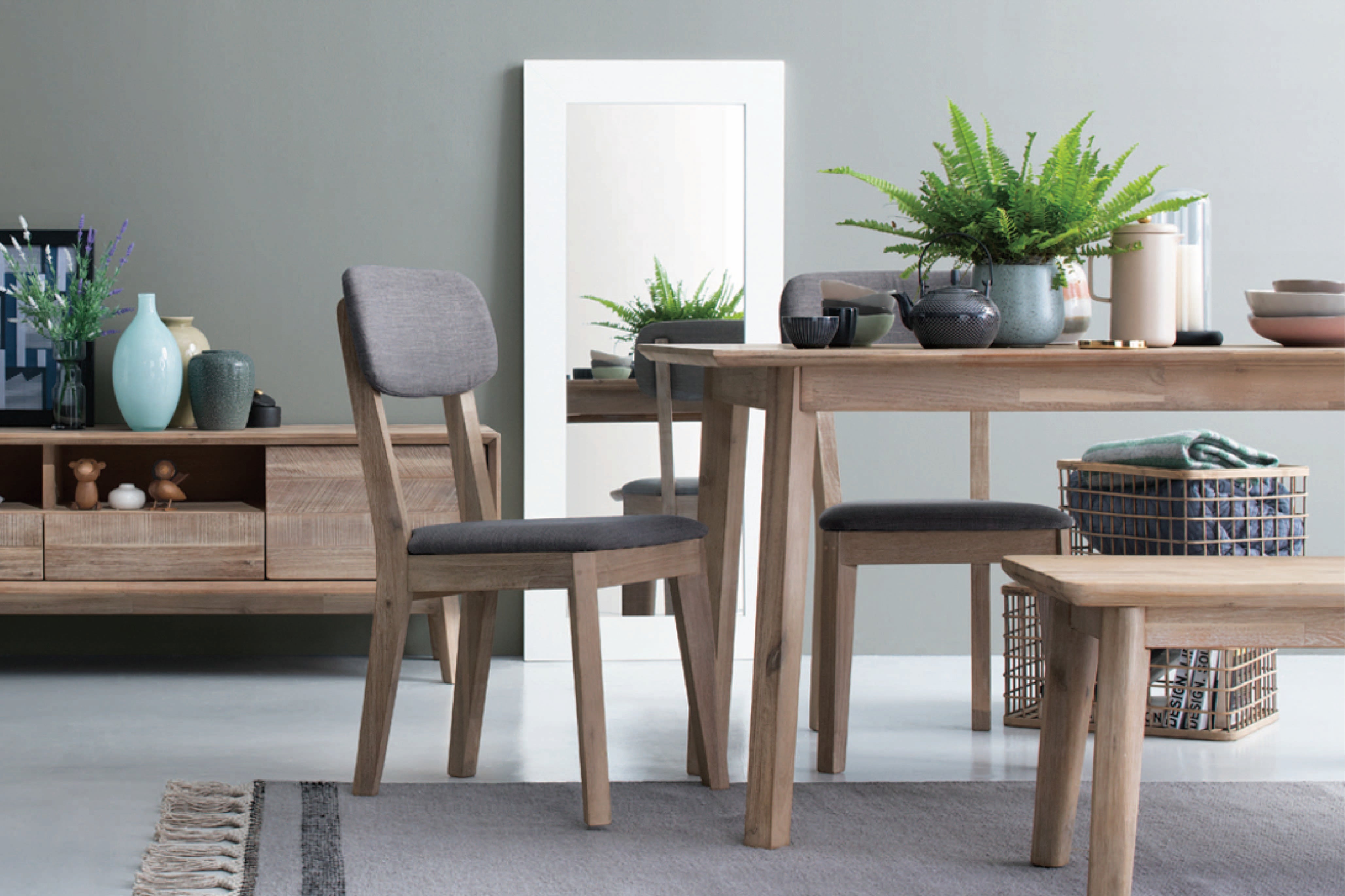 馬來西亞原裝進口實木傢俬 - F系列 - Millai米萊餐桌